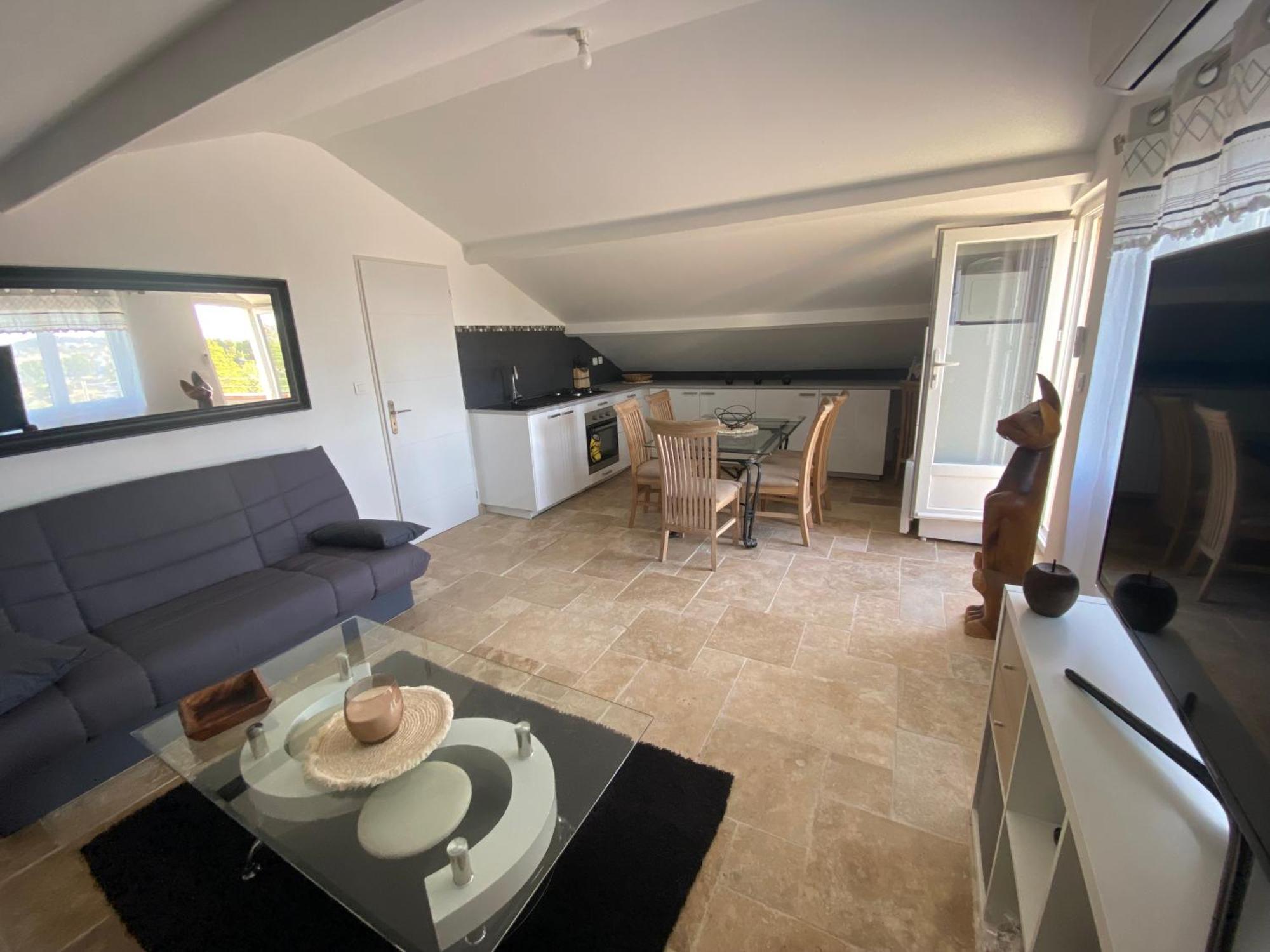 Haut De Villa Vue Mer La Seyne-sur-Mer Eksteriør billede